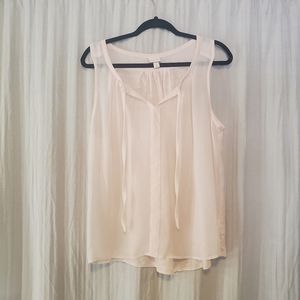 Merona sheer tank size L